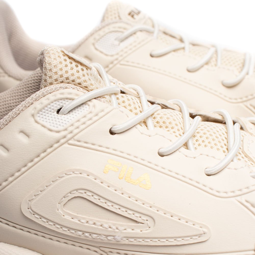 Tênis Infantil Fila Venture Tracer Lite Bege/Dourado Bege 6