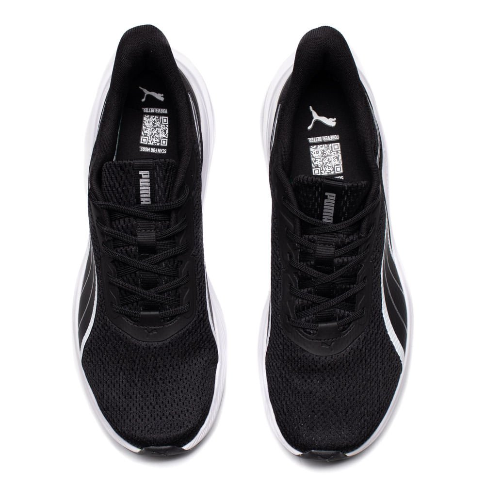 Tênis Masculino Puma Dasher Lite BDP Esportivo Preto/Branco Preto 4