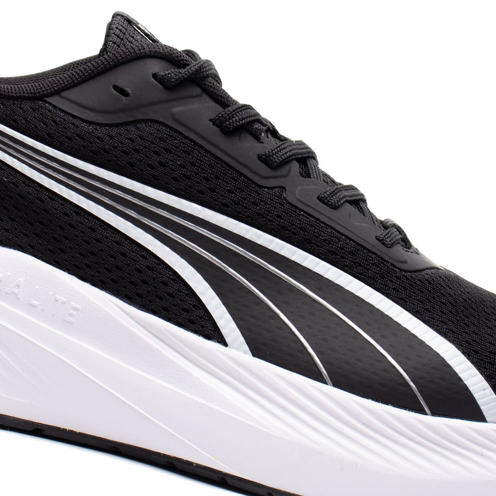 Tênis Masculino Puma Dasher Lite BDP Esportivo Preto/Branco Preto 5