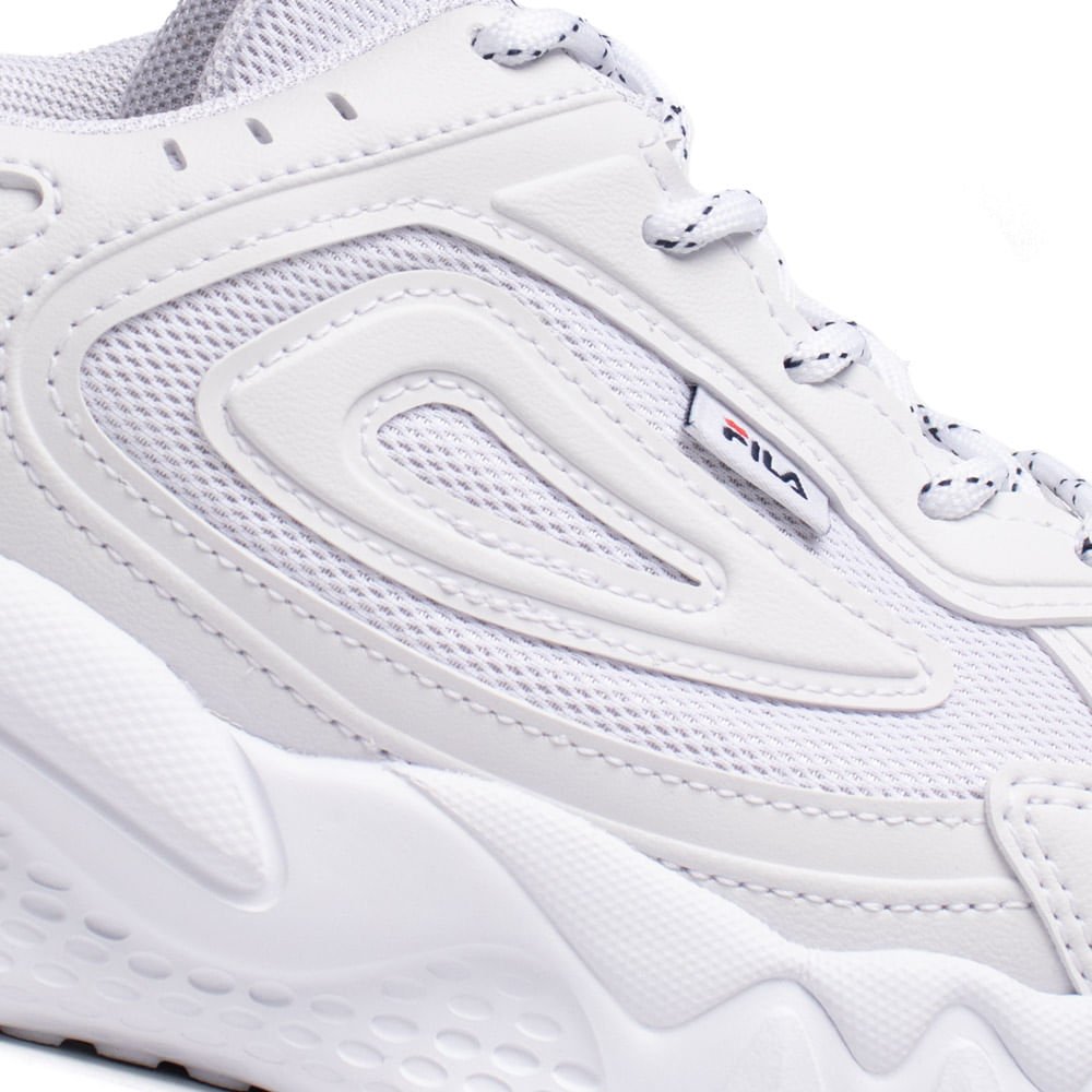 Tênis Feminino Fila Venture Tracer Lite Tratorado Branco Branco 5