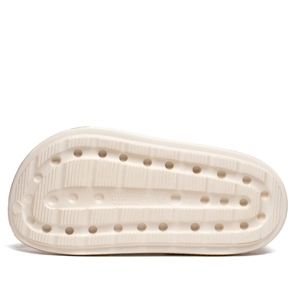 Sandália Babuche Feminina Moleca Collab Ana Castela Dourado Dourado 2