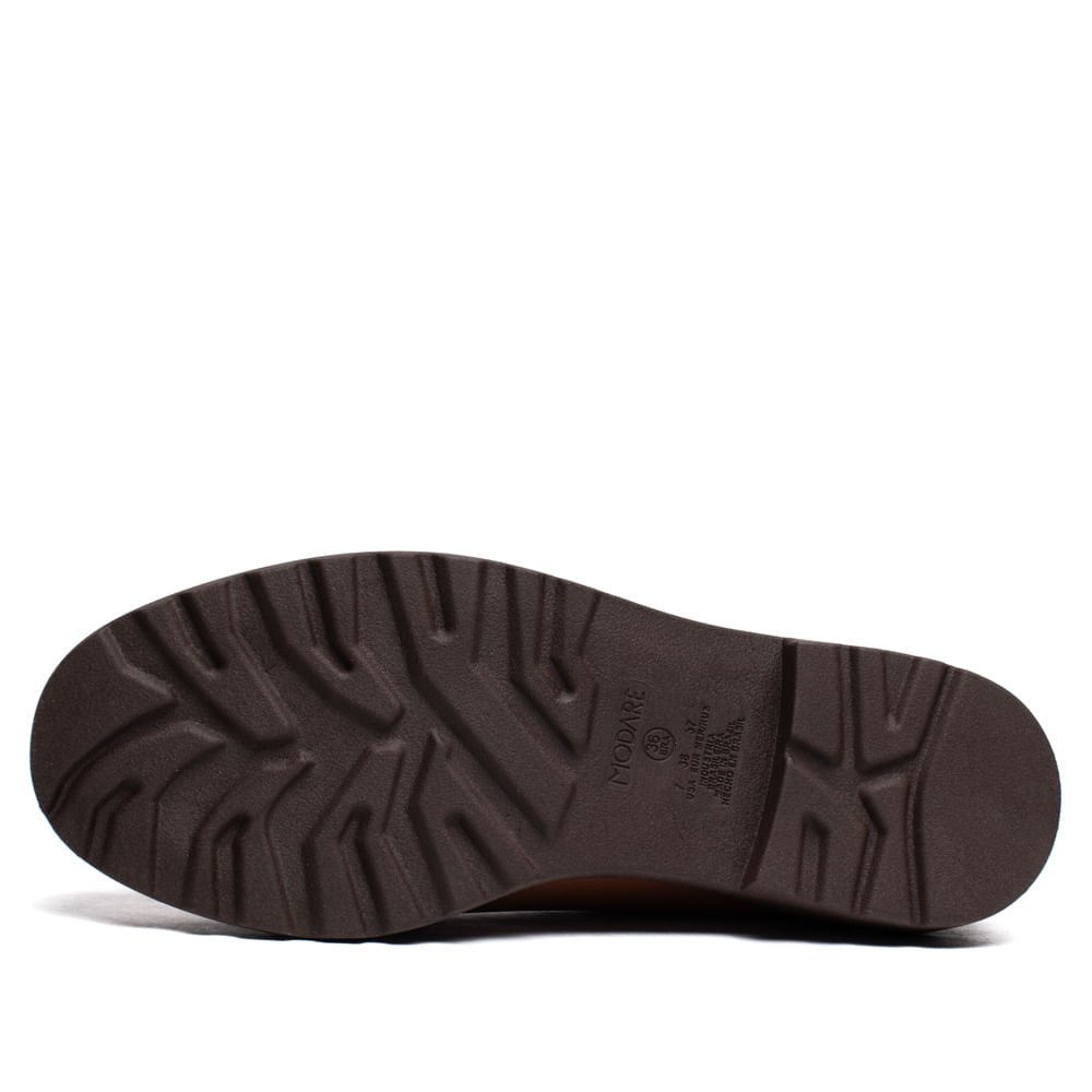 Mocassim Feminino Modare Napa Floather Tratorado Avelã Marrom 2