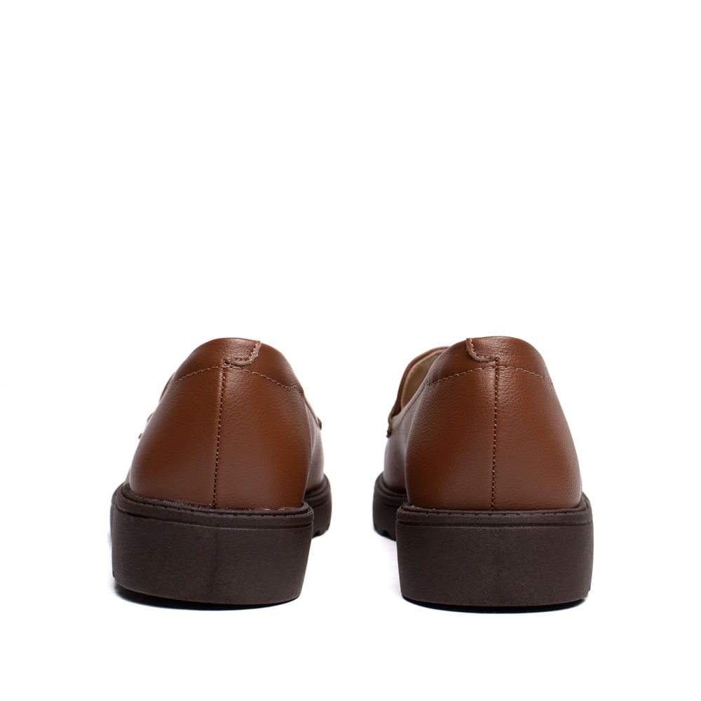 Mocassim Feminino Modare Napa Floather Tratorado Avelã Marrom 3