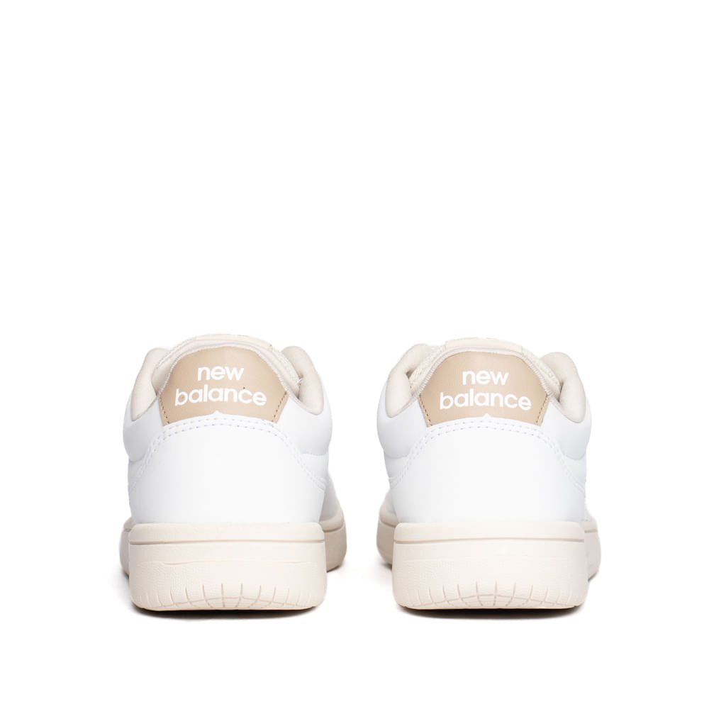 Tênis Feminino New Balance BB80 Casual Branco/Marrom Branco 3