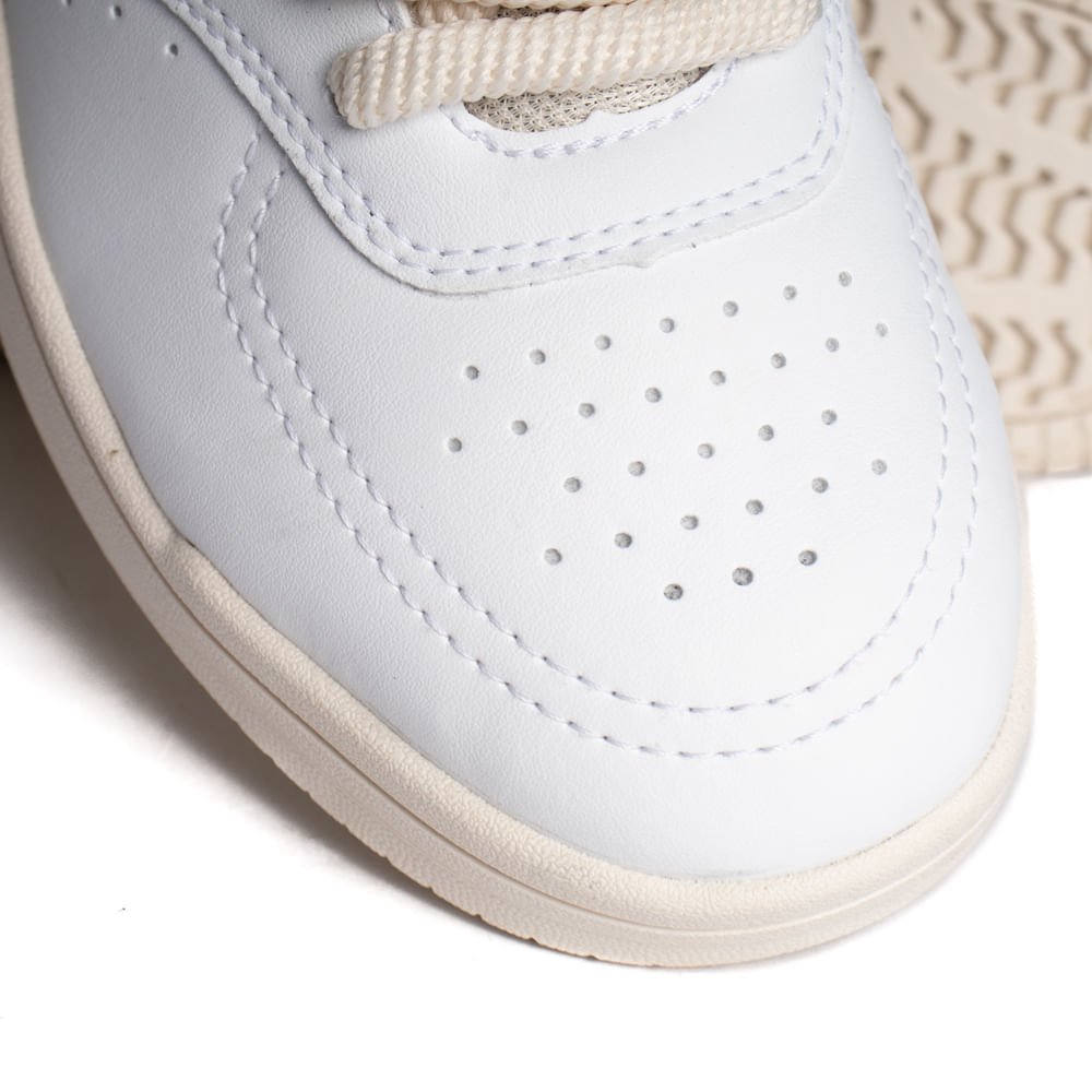 Tênis Feminino New Balance BB80 Casual Branco/Marrom Branco 5