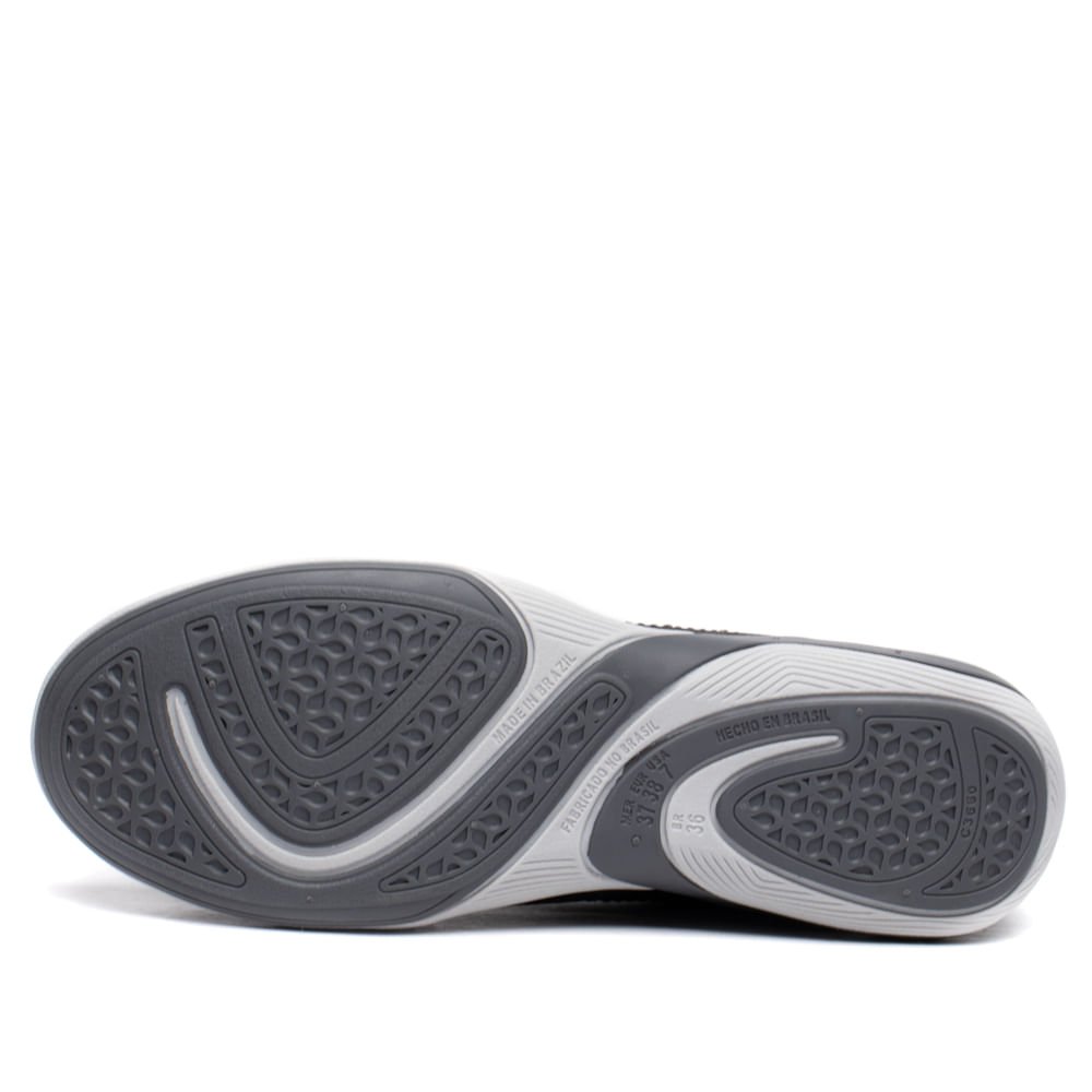 Tênis Feminino Kolosh Cano Alto Botinha Napa Preto Preto 2