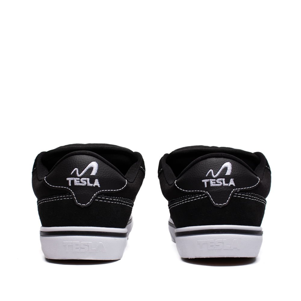 Tênis Masculino Tesla Flow Skate Preto Preto 3