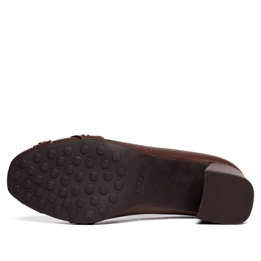 Sapato Feminino Modare Napa Floather Calce Fácil Marrom Marrom 2