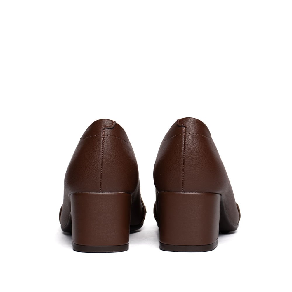 Sapato Feminino Modare Napa Floather Calce Fácil Marrom Marrom 3