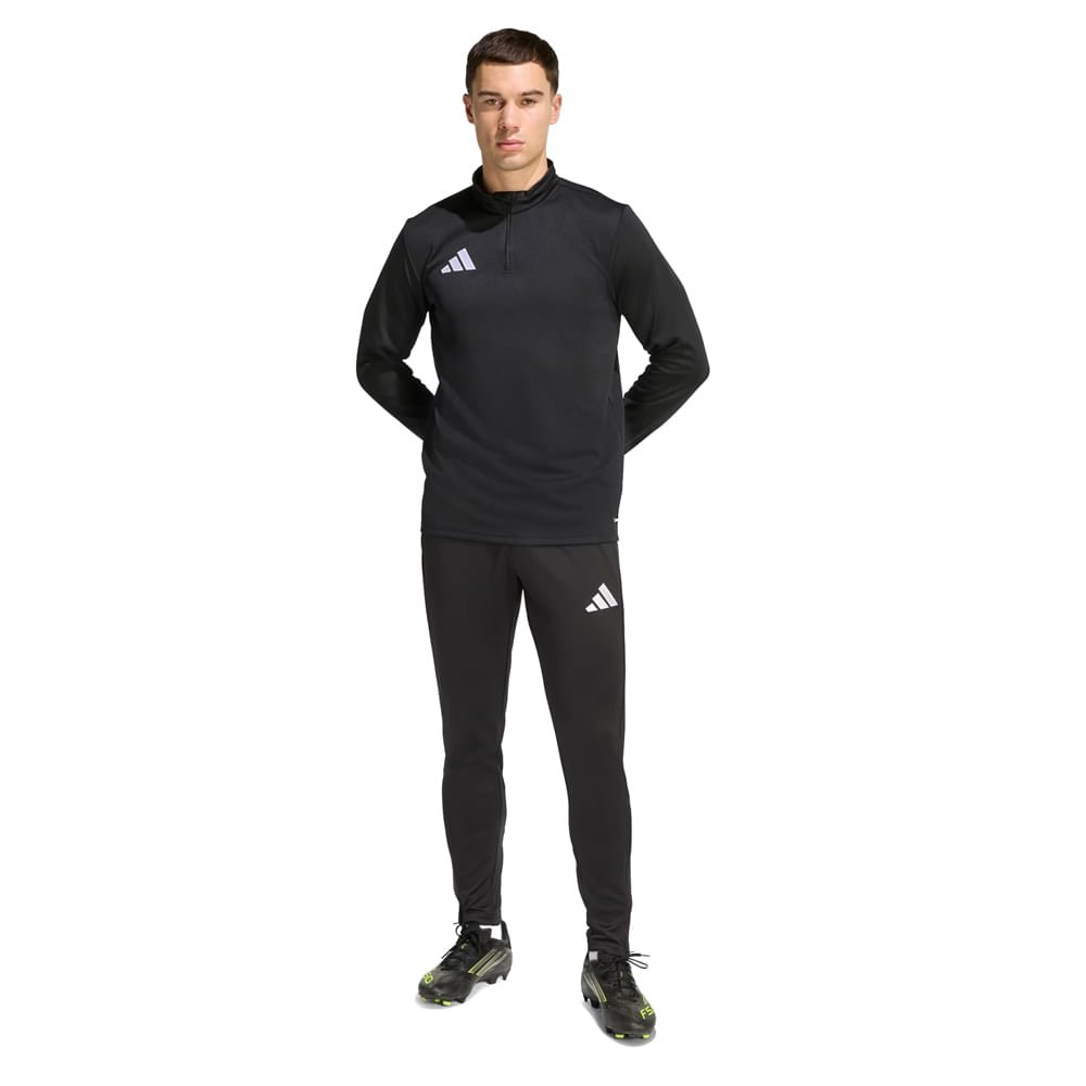 Calça Masculina Adidas Training Esportivo Climacool Preto Preto 6