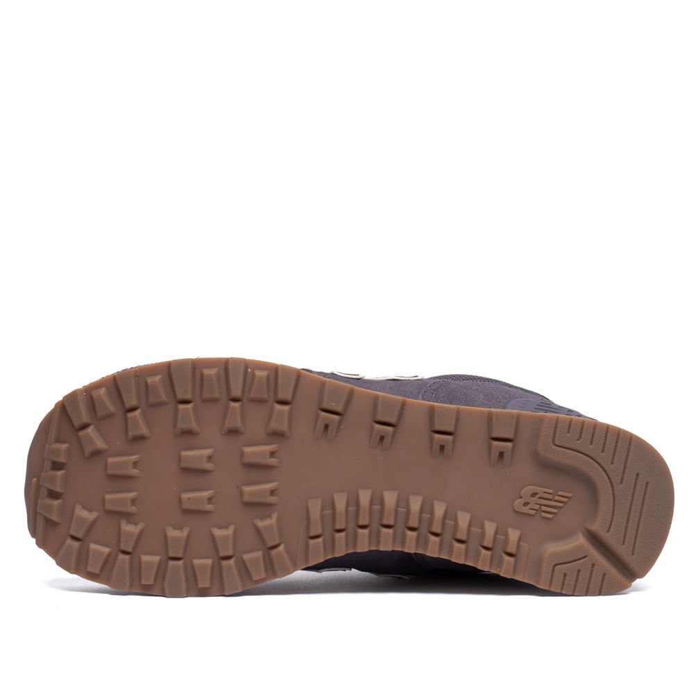 Tênis Feminino New Balance 574 ENCAP Couro Cinza Cinza 2