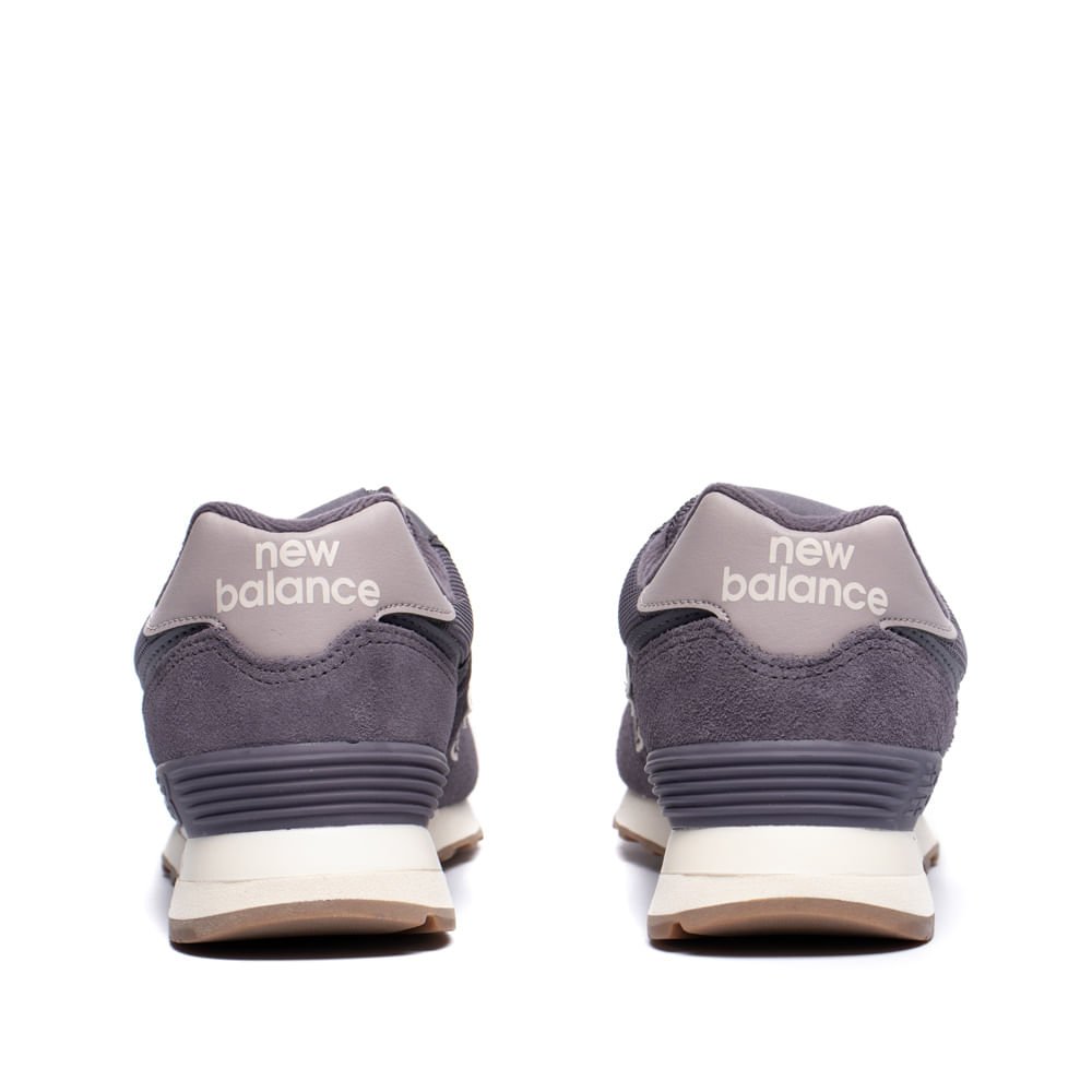 Tênis Feminino New Balance 574 ENCAP Couro Cinza Cinza 3