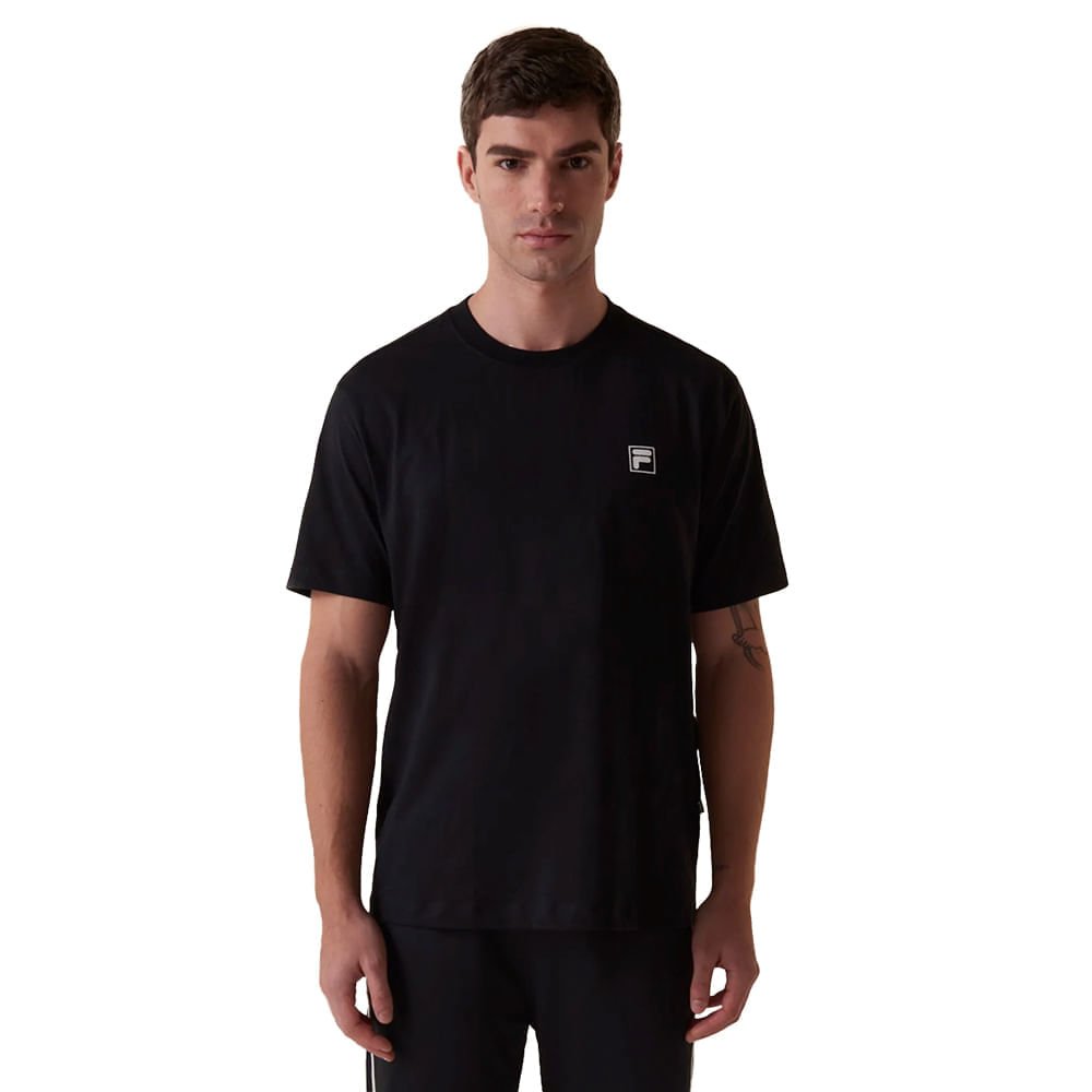 Camiseta Masculina Fila Comfort Classic Preto