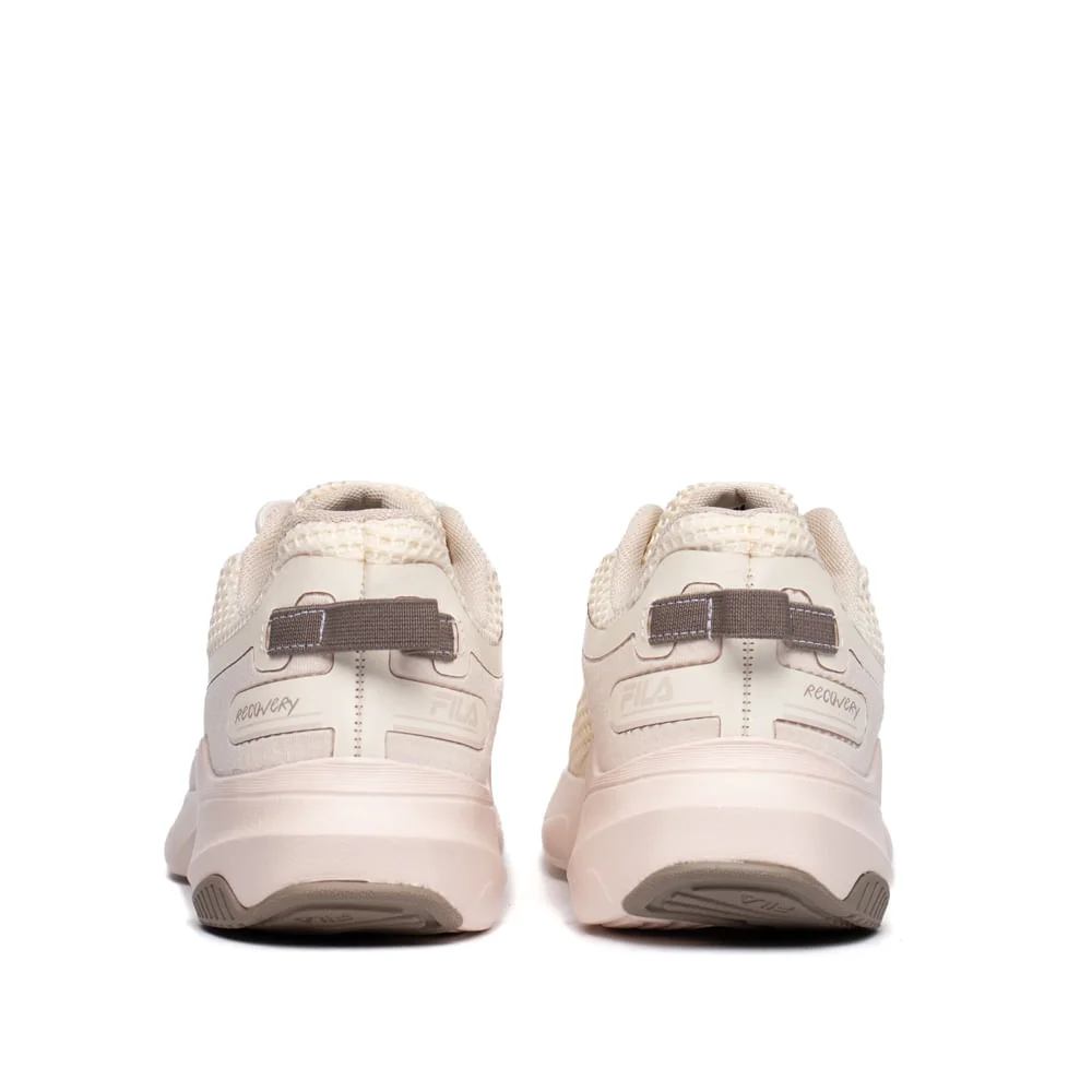 Tênis Feminino Fila Recovery Corrida Bege/Rosa Claro Bege 3
