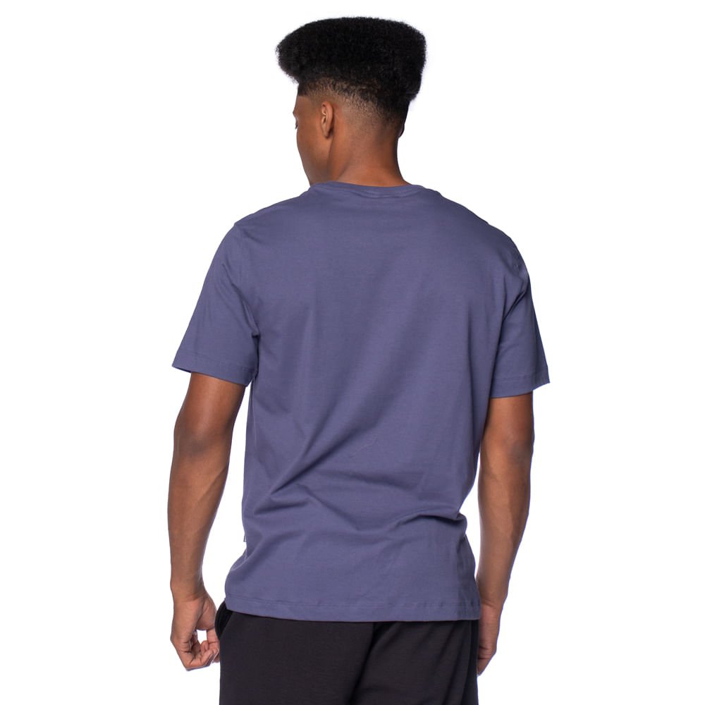 Camiseta Masculina Fila Comfort Classic Logo Marinho Marinho 2