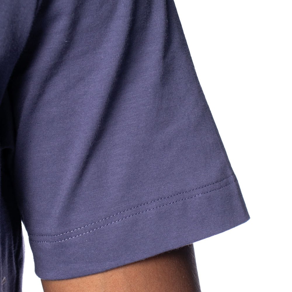 Camiseta Masculina Fila Comfort Classic Logo Marinho Marinho 4