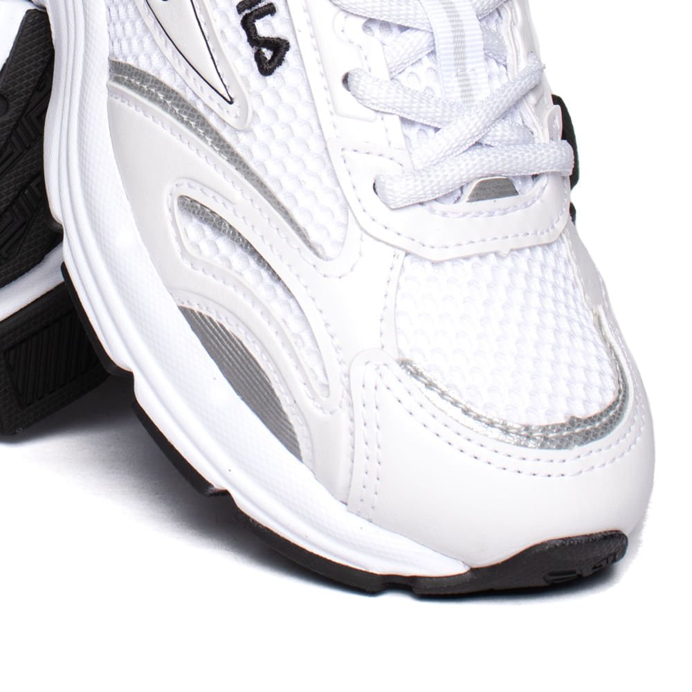 Tênis Feminino Fila Runner 2K Super Action Branco/Preto Branco 6