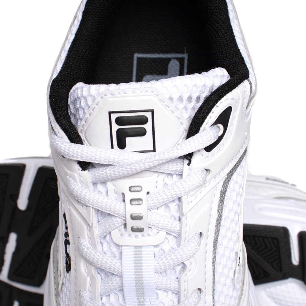 Tênis Feminino Fila Runner 2K Super Action Branco/Preto Branco 8
