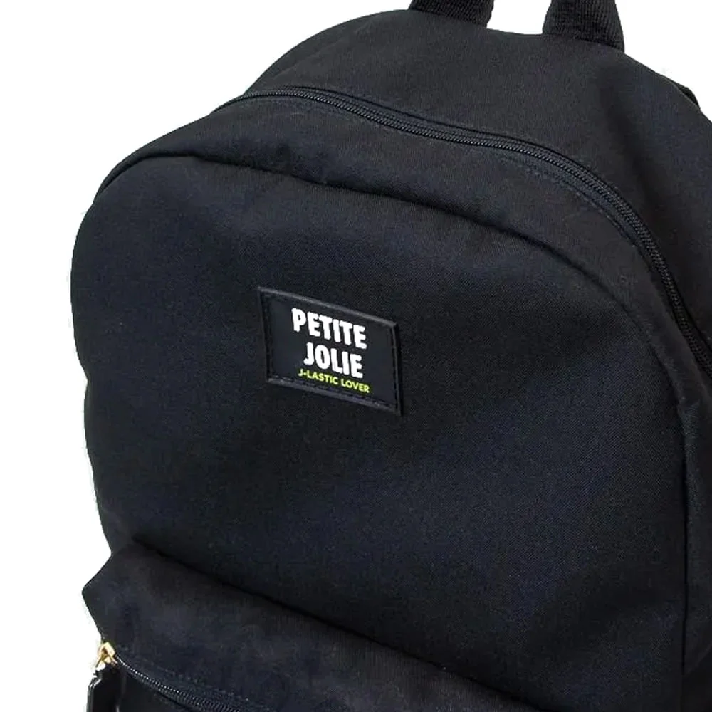 Mochila Feminina Petite Jolie Teen Notebook Preto Preto 4