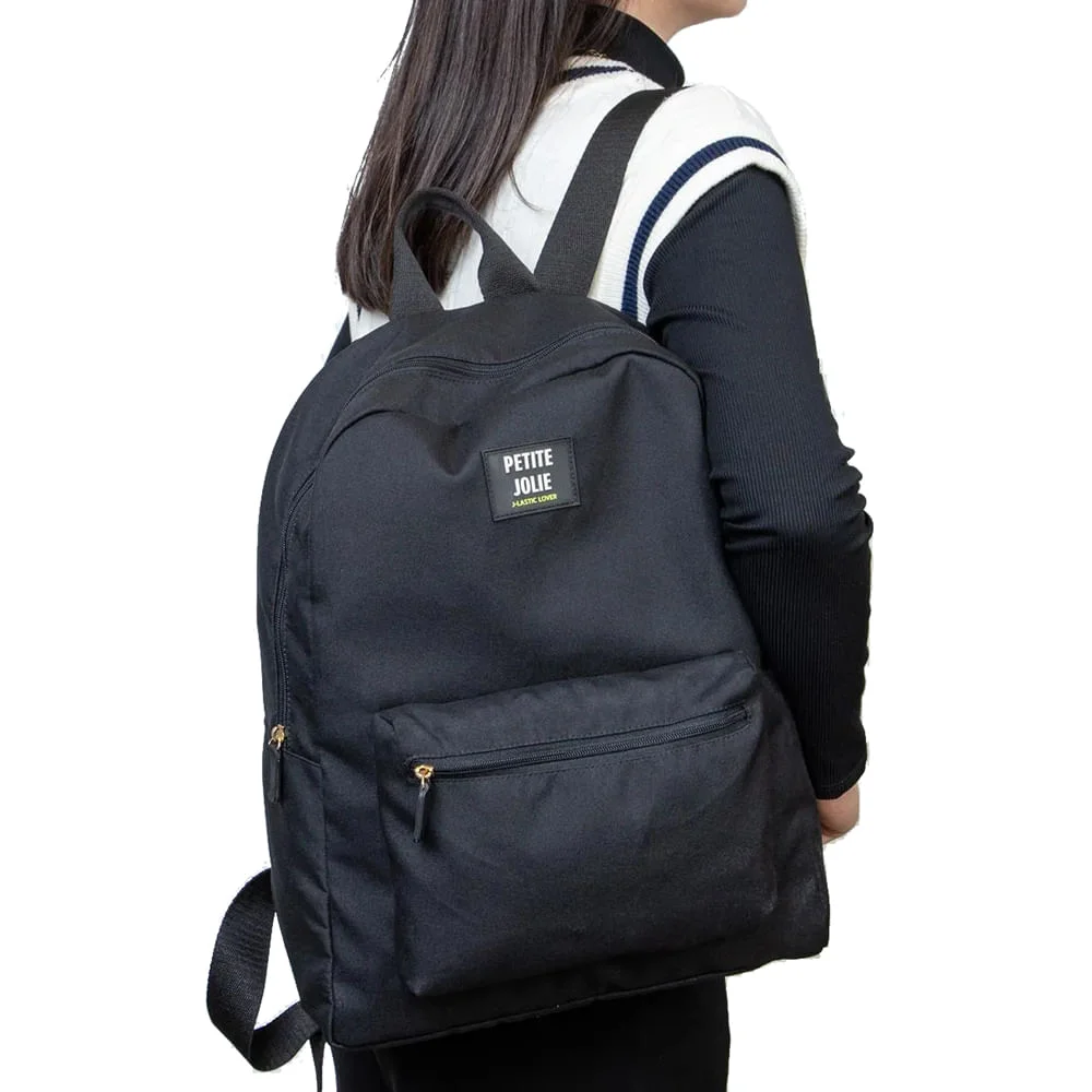 Mochila Feminina Petite Jolie Teen Notebook Preto Preto 5