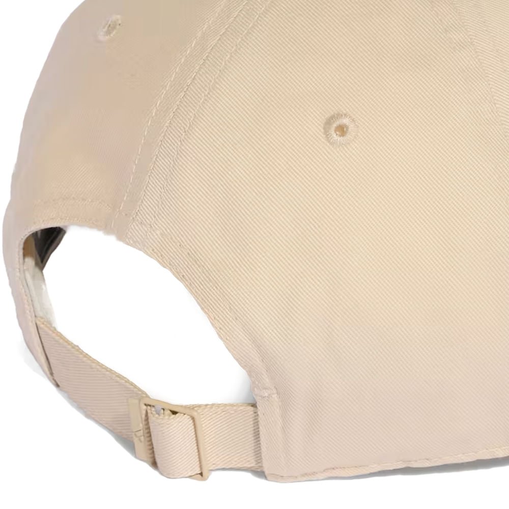 Boné Unissex Adidas Bordado Linear Bege Bege 3