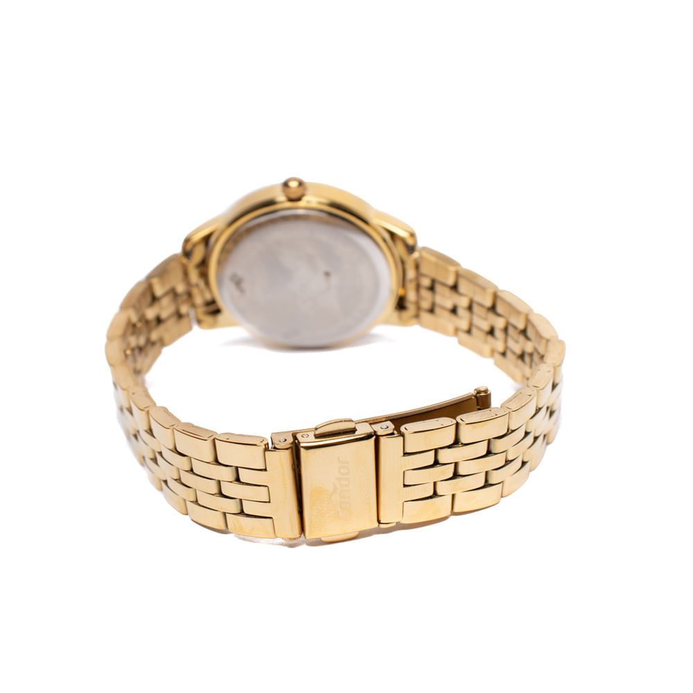Relógio Feminino Condor CO2035OAV/K4B Kit Acessório Dourado Dourado 2