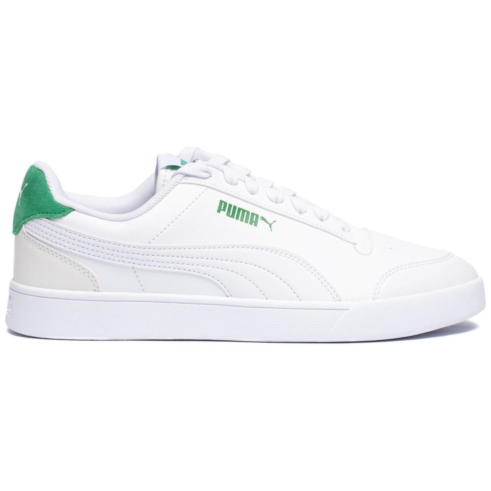 Tênis Masculino Puma Shuffle Casual Branco/Verde