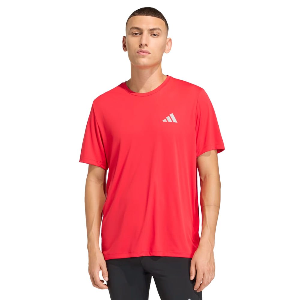Camiseta Masculina Adidas Climacool Esporte Vermelho