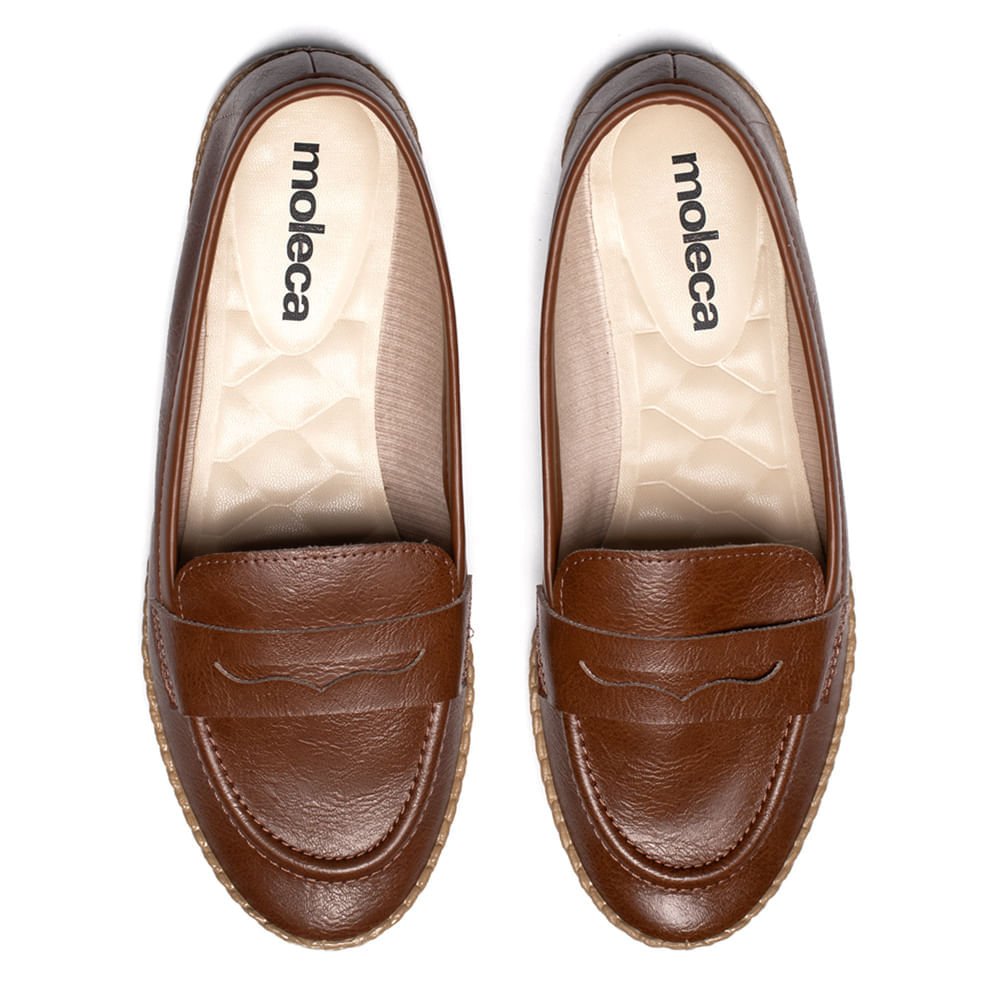 Sapato Feminino Moleca Mocassim Calce Fácil Avela Avela 4