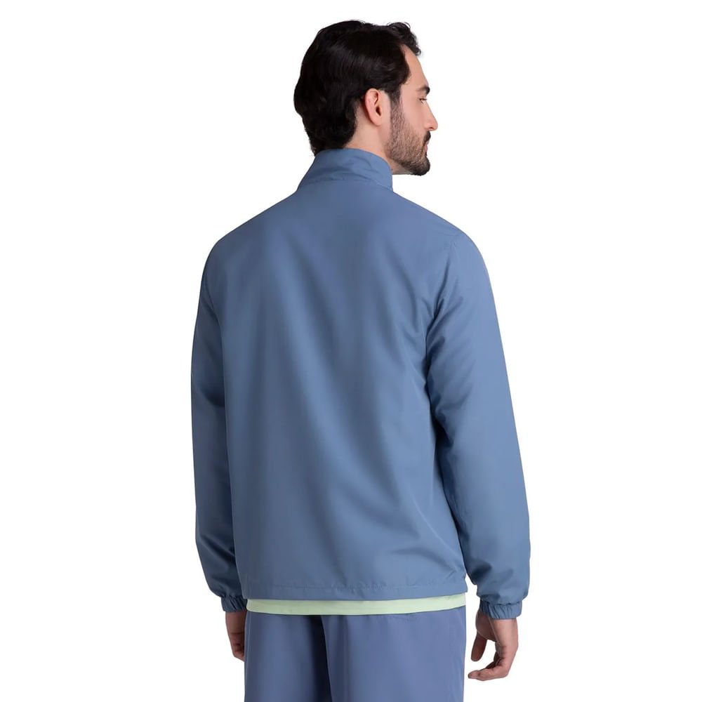 Jaqueta Masculina Olympikus Refletivo Corta Vento Azul Azul 2
