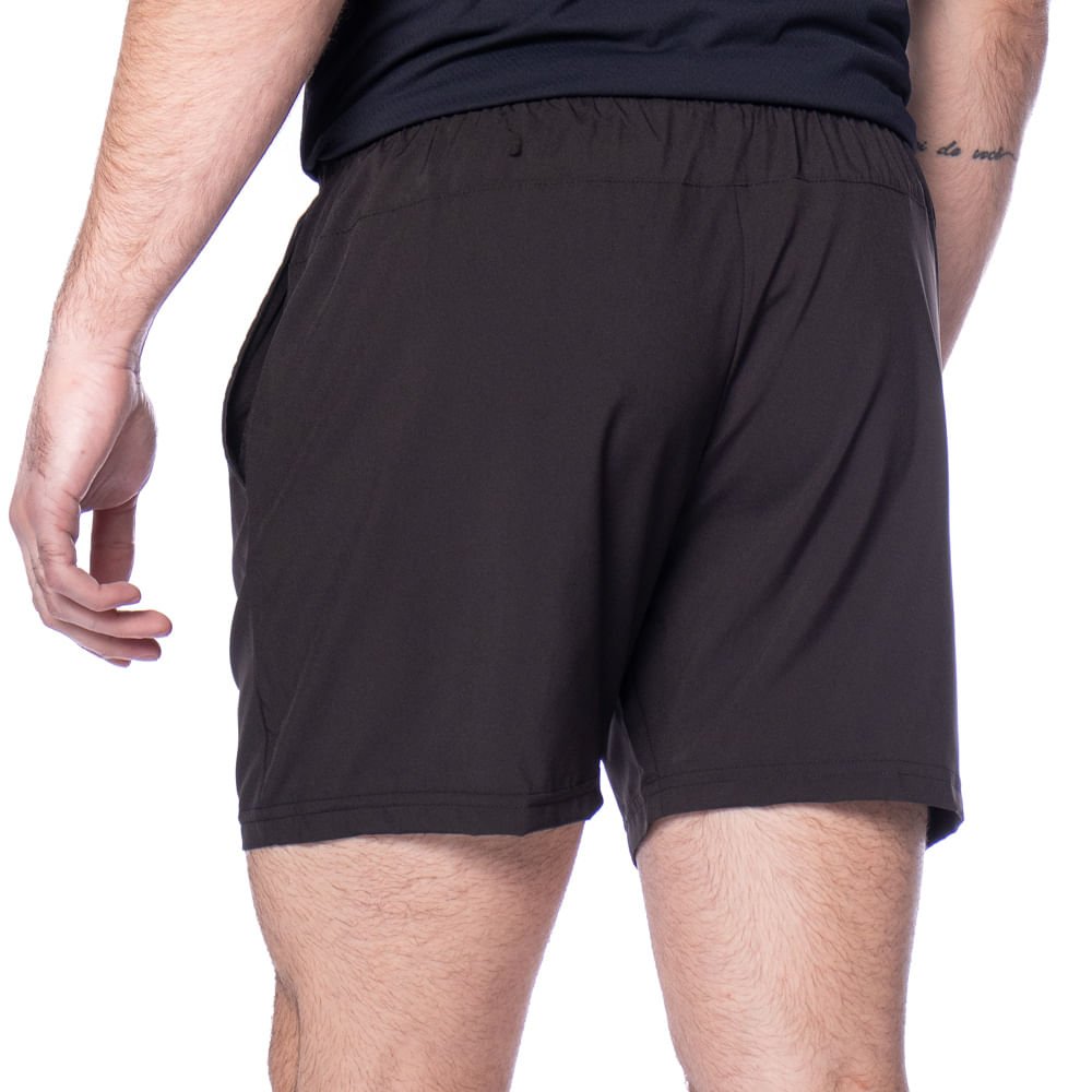 Short Masculino New Balance Essentials Esportivo Preto Preto 2
