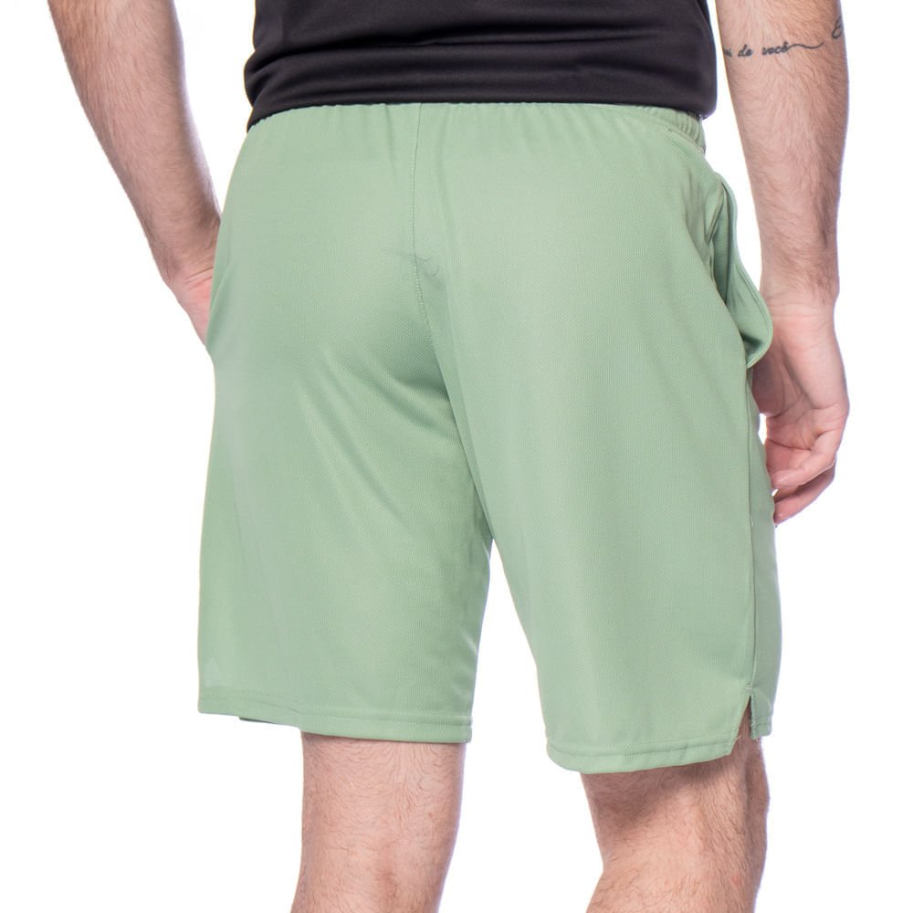 Bermuda Masculina New Balance Graphic 9 Esportivo Verde Verde 2
