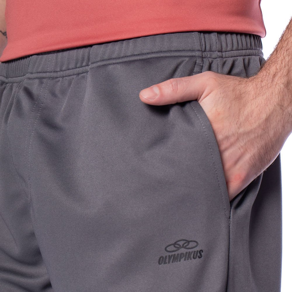Calça Masculina Olympikus Fit Jogger Esportivo Cinza Cinza 4