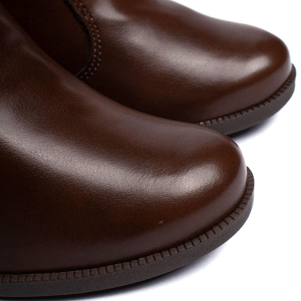 Bota Feminina Dakota Cano Curto Marrom Marrom 6