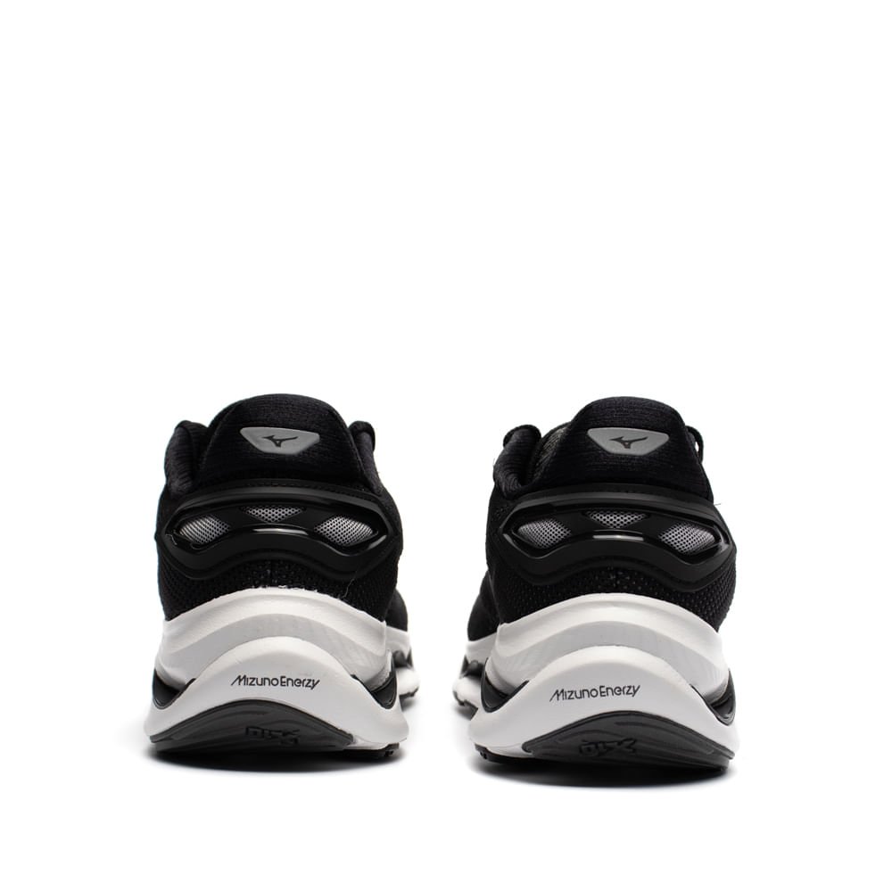 Tênis Masculino Mizuno Wave Legend 5 Esportivo Preto/Cinza Preto 3