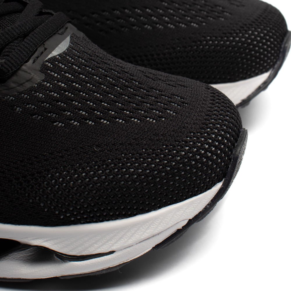 Tênis Masculino Mizuno Wave Legend 5 Esportivo Preto/Cinza Preto 6