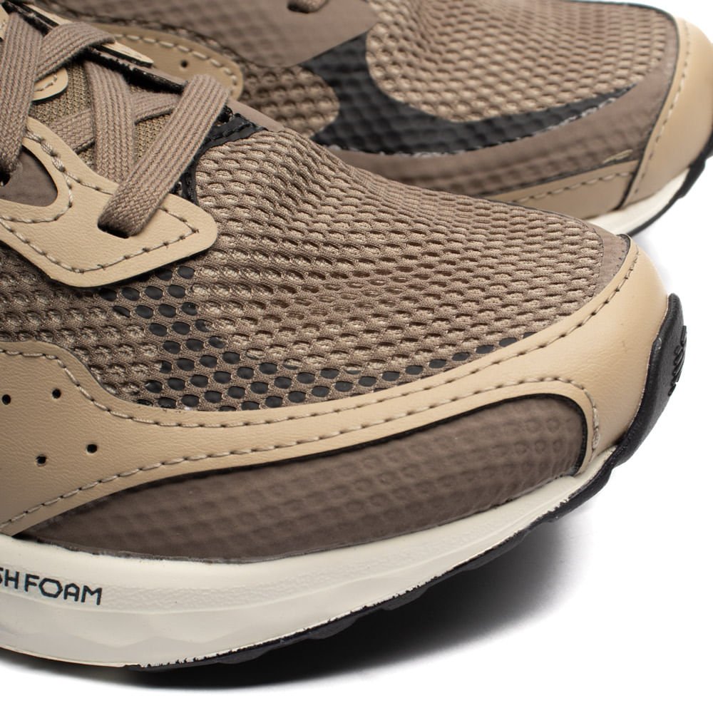 Tênis Masculino New Balance Fresh Foam Arishi V4 Marrom/Bege Marrom/Bege 6