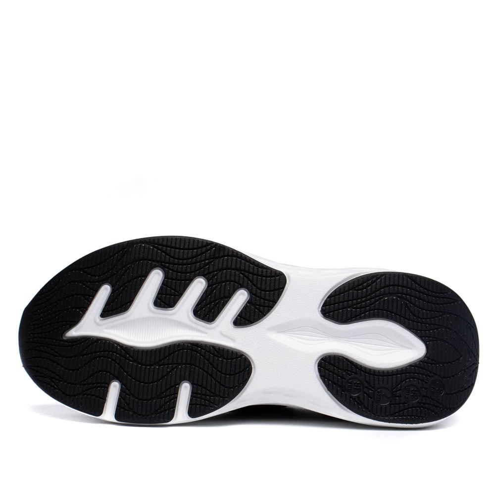 Tênis Feminino Via Marte Slip-On Tech Knit Preto Preto 2
