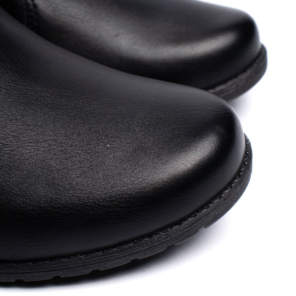 Bota Feminina Dakota Cano Curto Napa Casual Preto Preto 6
