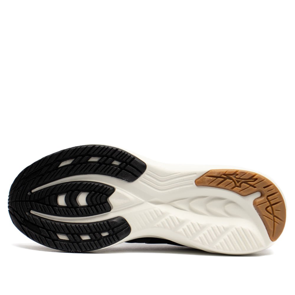 Tênis Feminino Mizuno Space 6 Softierfoam Corrida Preto/Bege Preto 2