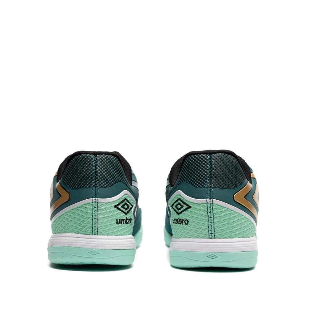Chuteira Futsal Umbro Pro 5 Bump Club Verde/Dourado Verde/Dourado 3