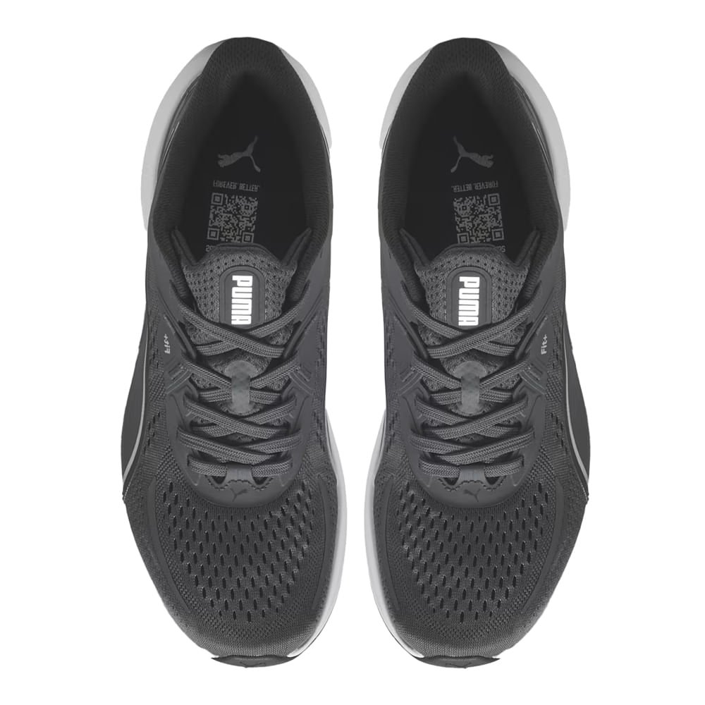 Tênis Masculino Puma Skyrocket Lite 2 Corrida Cinza/Preto Cinza 4