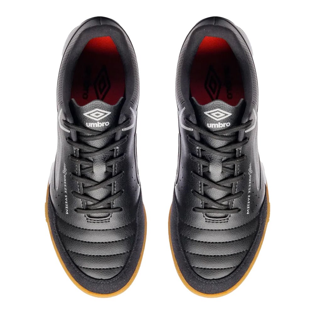 Chuteira Masculina Umbro Futsal Neo-Comfort Preto/Branco Preto 4