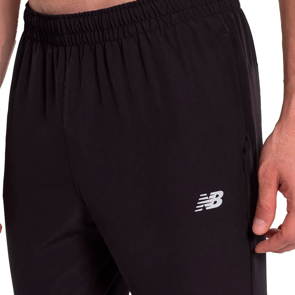 Calça Masculina New Balance Jogging Accelerate Preto Preto 3