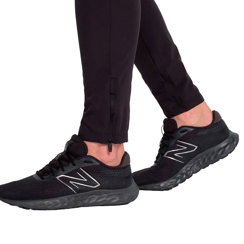Calça Masculina New Balance Jogging Accelerate Preto Preto 4