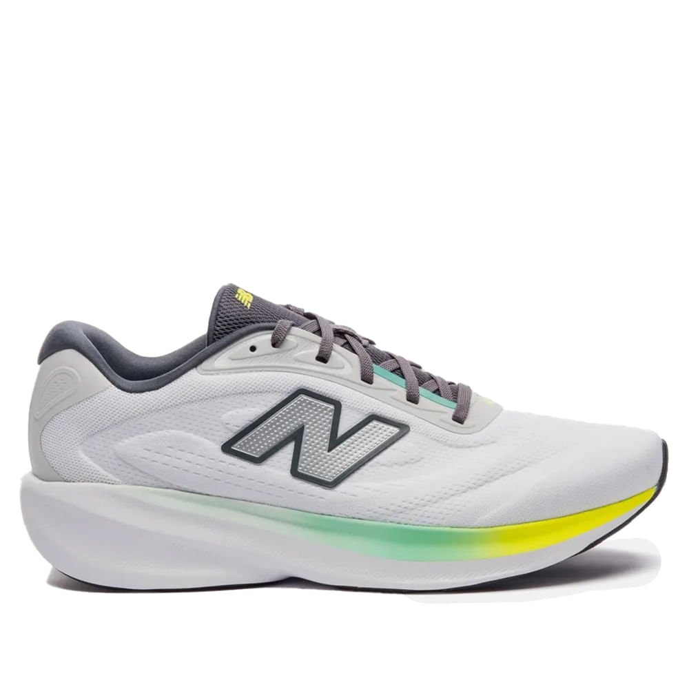 Tênis Masculino New Balance Fresh Foam 680v9 Branco/Cinza
