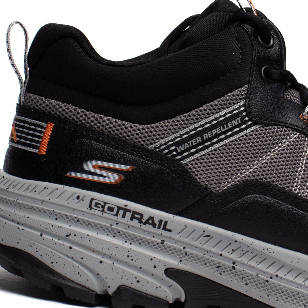 Tênis Masculino Skechers Go Run Trail Altitude 2.0 Preto Preto 5