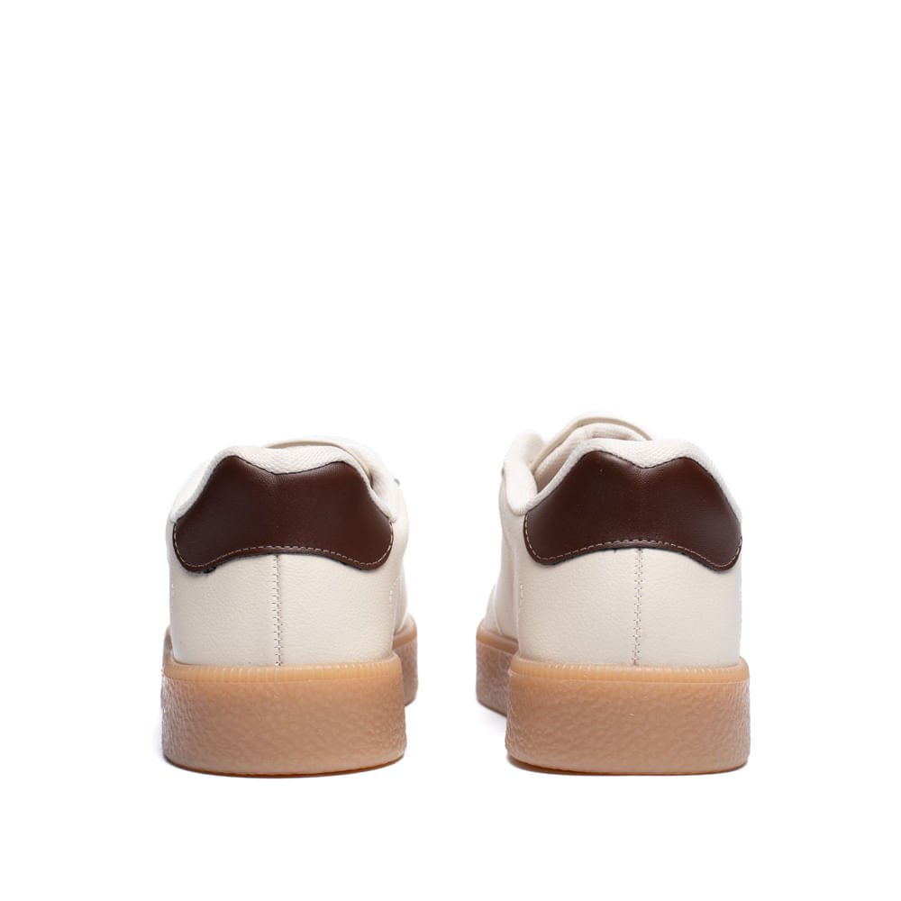 Tênis Feminino Vizzano Napa Floather Casual Bege/Marrom Bege 3