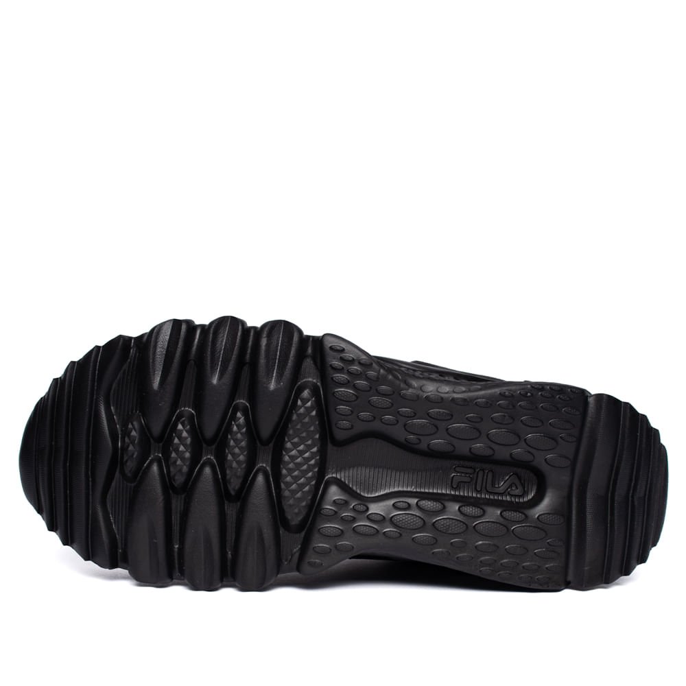 Tênis Masculino Fila Venture Tracer Lite Preto Preto 2