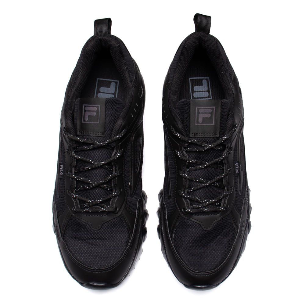 Tênis Masculino Fila Venture Tracer Lite Preto Preto 4